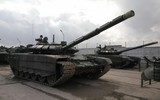 [ẢNH] Xe tăng T-90 bản xuất khẩu được trang bị 
