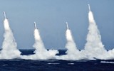 [ẢNH] Tàu ngầm hạt nhân Anh mang Tomahawk hội quân cùng Mỹ, đòn tấn công sắp diễn ra?