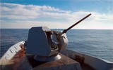 [ẢNH] Ngạc nhiên khi pháo hạm được đưa lên... xe thiết giáp làm pháo phòng không