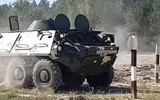 [ẢNH] Ukraine tung gói nâng cấp giúp BTR-60 sánh ngang BTR-80 của Nga
