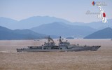 [ẢNH] Khu trục hạm Sovremenny Trung Quốc sau nâng cấp vẫn khó thoát cảnh phun khói mù mịt