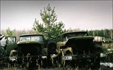 [ẢNH] Hàng ngàn phương tiện quân sự bị vứt bỏ sau thảm họa Chernobyl
