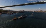[ẢNH] Hải quân Nga chuẩn bị tiếp nhận tàu hộ vệ tàng hình 2.000 tấn cực mạnh