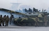 [ẢNH] Đoàn tàu chở vũ khí Nga bị tập kích trong tình hình nóng?