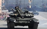 [ẢNH] Nga cấp tốc tăng cường xe tăng T-72B3 tới biên giới Ukraine trong tình hình nóng
