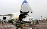 [ẢNH] Ảnh vệ tinh rõ nét về máy bay vận tải An-124 Ruslan bị phá hủy tại Lybia