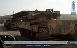 [ẢNH] Phiến quân khủng bố đánh chiếm loạt xe tăng của Quân đội Syria