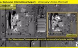 [ẢNH] Israel tung ảnh vệ tinh chứng minh Syria thiệt hại nặng nề sau trận không kích
