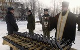 [ẢNH] Nghi thức ban phước cho vũ khí độc nhất vô nhị của Quân đội Nga