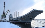 [ẢNH] Tàu sân bay Đô đốc Kuznetsov chuẩn bị 