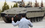 [ẢNH] Sự thực vụ thiết giáp nặng nhất thế giới Namer của Israel bị Hamas bắt sống