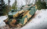 [ẢNH] Nga vừa âm thầm đưa xe chiến đấu bộ binh Kurganets-25 sang Syria 