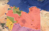 [ẢNH] Lò lửa chiến tranh mới bùng phát ngay tại thủ đô Lybia