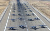 [ẢNH] Mỹ lần đầu triển khai F-35A tại Trung Đông, công khai đối đầu tiêm kích Nga