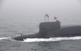 [ẢNH] Lễ duyệt binh cực lớn của hải quân Trung Quốc bất ngờ bị ảnh hưởng bởi sương mù