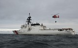 [ẢNH] Tuần duyên Mỹ nhận tàu tuần tra Legend thứ 8, rộng đường trao tặng Hamilton