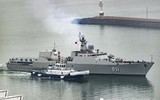 [ẢNH] Tàu hộ vệ tên lửa Gepard 3.9 Việt Nam mở cửa đón khách Trung Quốc tham quan