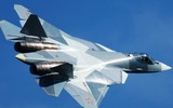 [ẢNH] Su-57 Nga biểu dương lực lượng hoành tráng nhưng vẫn... kém xa Mỹ