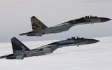 [ẢNH] Tiêm kích Su-35S Nga bị F-16V Viper Mỹ 