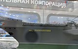 [ẢNH] Nga ra mắt cùng lúc 2 mô hình tàu sân bay độc đáo tại triển lãm IDMS 2019