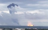 [ẢNH] Thương vong lớn tại căn cứ Nga do động cơ tên lửa hạt nhân Burevestnik phát nổ?