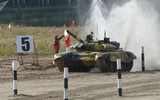 [ẢNH] Việt Nam nhận tin vui lớn trước trận bán kết Tank Biathlon 2019
