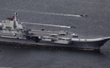 [ẢNH] Tàu sân bay nội địa Trung Quốc mang số tiêm kích hạm... gấp rưỡi Đô đốc Kuznetsov