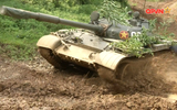 [ẢNH] Xe tăng chủ lực T-62 Việt Nam uy dũng vượt trội trên thao trường