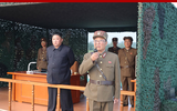 [ẢNH] Pháo phản lực siêu lớn của Triều Tiên bị nghi ngờ phóng thử thất bại