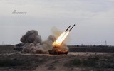 [ẢNH] Hỏa thần nhiệt áp Solntsepek của Nga mạnh gấp đôi TOS-1A Buratinos đã tới Syria