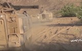 [ẢNH] Houthi thắng lớn, phá hủy và thu giữ nhiều xe thiết giáp tối tân của Saudi Arabia