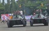 [ẢNH] Quân đội Indonesia duyệt binh hoành tráng khoe dàn vũ khí nội địa cực mạnh