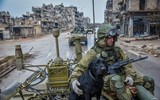 [ẢNH] Đoàn xe tuần tra quân cảnh Nga bị trúng mìn tại Daraa, Syria