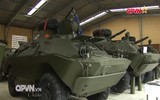 [ẢNH] Thiết giáp BRDM-2M biểu diễn tính năng trước tùy viên quân sự Việt Nam tại Nga