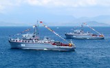 [ẢNH] Bất ngờ lớn khi... Lào tham dự lễ duyệt binh hải quân quốc tế do Việt Nam tổ chức