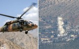 [ẢNH] Phi đội trực thăng bí ẩn bất ngờ tấn công dọc biên giới Syria - Thổ Nhĩ Kỳ