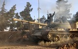 [ẢNH] Quân đội Syria cùng vũ khí hạng nặng ào ạt trở lại thị trấn Tal Tamr
