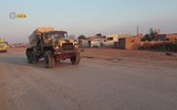 [ẢNH] Quân đội Syria cùng vũ khí hạng nặng ào ạt trở lại thị trấn Tal Tamr
