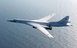 [ẢNH] Cú tăng tốc kinh hoàng của Tu-160 khiến F-35 