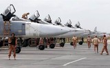 [ẢNH] Một phần đường băng sân bay Hmeimim của Nga bất ngờ bị phá hủy