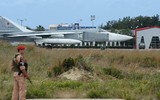 [ẢNH] Nổ lớn tại căn cứ không quân Nga mới thiết lập trên đất Syria