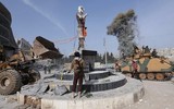 [ẢNH] Quân đội Syria tái chiếm 3 thị trấn, bắt nhiều thiết giáp Thổ Nhĩ Kỳ