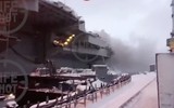 [ẢNH] Trung Quốc chế giễu tàu sân bay Nga sau vụ hỏa hoạn