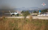 [ẢNH] Nga bất ngờ tuyên bố tái triển khai tiêm kích tàng hình Su-57 tới Syria