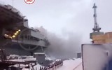 [ẢNH] Tàu sân bay Nga thiệt hại đến mức không ngờ sau vụ hỏa hoạn
