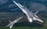 [ẢNH] Tiêm kích tàng hình Su-57 sản xuất loạt đầu tiên của Nga rơi khi bay thử nghiệm