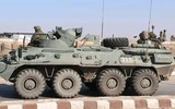 [ẢNH] Đoàn xe tuần tra của quân cảnh Nga bị Mỹ chặn lại bằng vũ lực