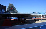 [ẢNH] ‘Choáng váng’ giá tiêm kích Su-57E Nga: Cao gấp hơn 3 lần F-35A Mỹ