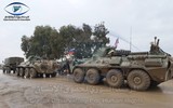 [ẢNH] Nga dùng xe tăng để mở đường nếu Mỹ tiếp tục chặn đoàn tuần tra?