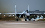 [ẢNH] Su-35 Nga suýt bắn hạ F-16 Thổ Nhĩ Kỳ trên bầu trời Syria?